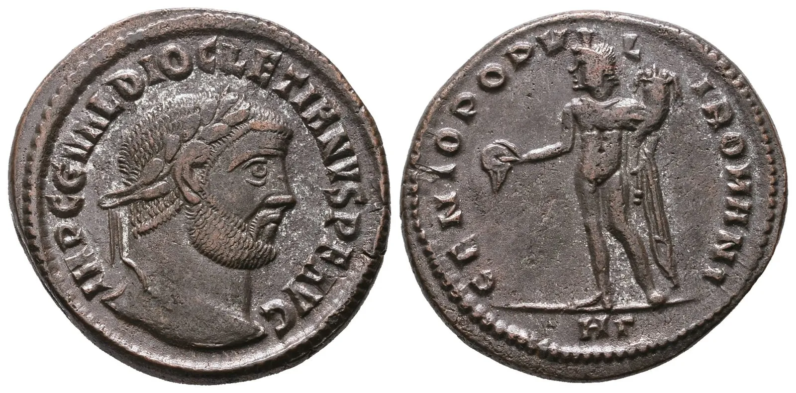 Diocletian, follis, Heraclea, RIC 19a