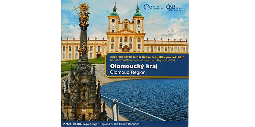 Ročníková sada mincí 2016 - Olomoucký kraj