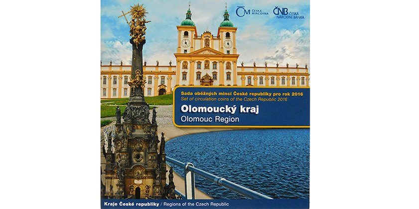 Ročníková sada mincí 2016 - Olomoucký kraj