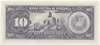 Venezuela, 10 Bolivares 1986, P.61a - fotografie 2
