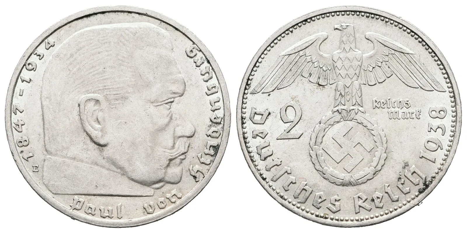 III. říše, 2 Marka 1938 E