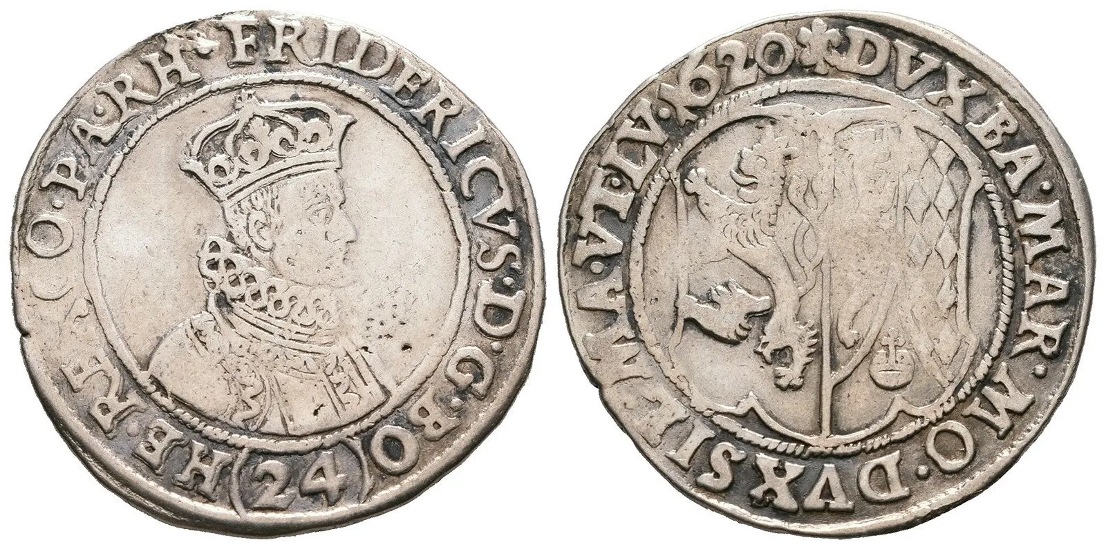 Fridrich Falcký, 1619 - 1620 — 1