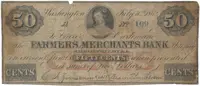 USA - Washington D.C., 50 Dollar 1862