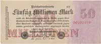 Německo, 50 Millionen Mark 1923, Ro.97c