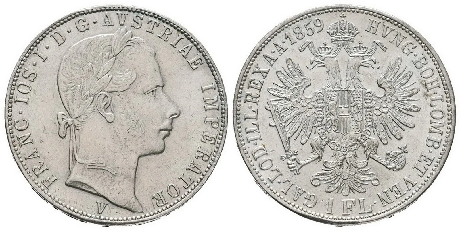 Rakouská a spolková měna, 1857 - 1892 — 1
