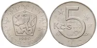 5 Koruna 1980