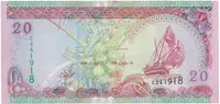 Maledivy, 20 Rufiyaa 2000-2008, P.20