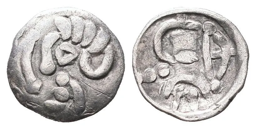 Sogdiana (Uzbekistán), anonymní ražby, 400 - 100 st. n. l. — 1