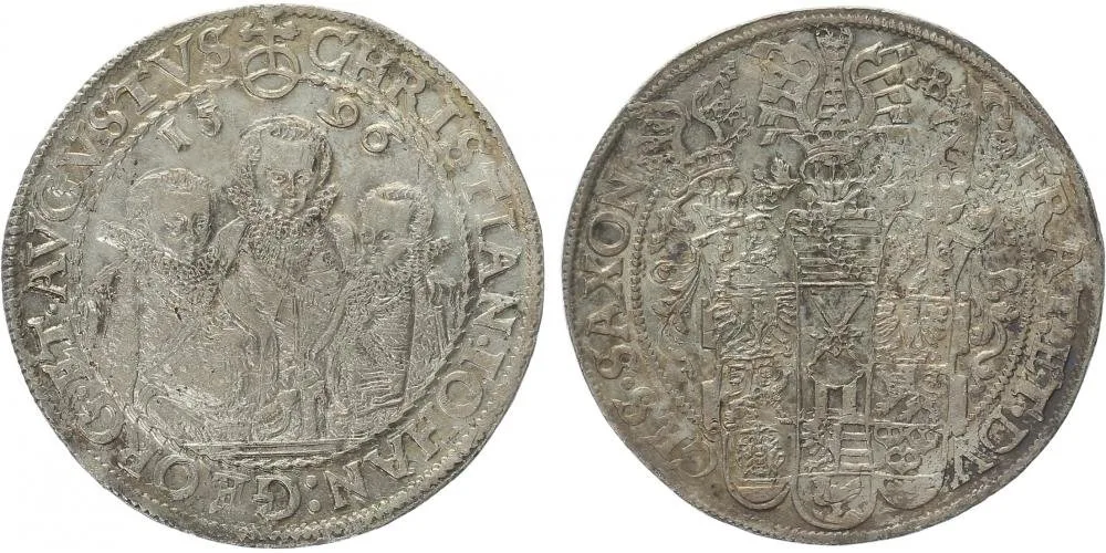 Sasko, Christian II., Johann Georg I. a August, 1591 - 1611 — 1