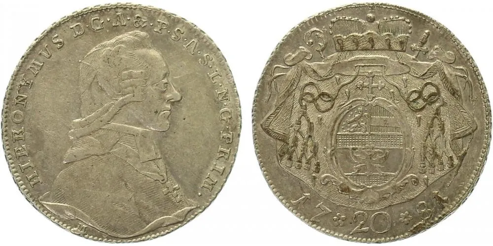 Salzburg - arcibiskupství, Hyeronymus Colloredo, 1772 - 1803 — 1