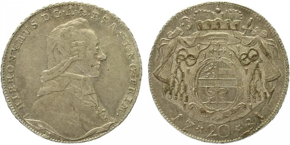 Salzburg - arcibiskupství, Hyeronymus Colloredo, 1772 - 1803 — 1