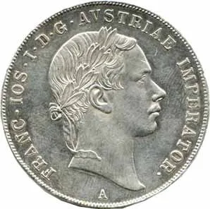 Konvenční měna, 1848 - 1857 — 1