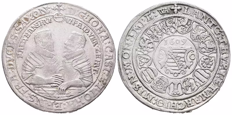 Sasko - Coburg, Tolar 1609