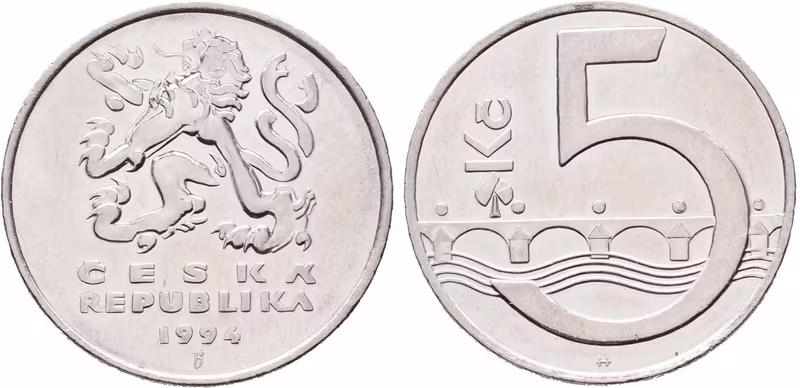 5 Koruna 1994, Jablonec