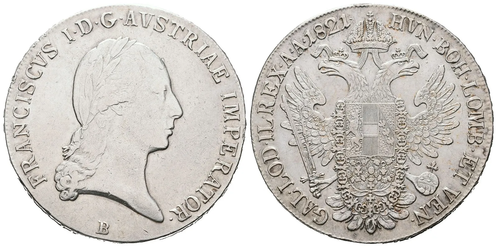 František II., Tolar 1821 B