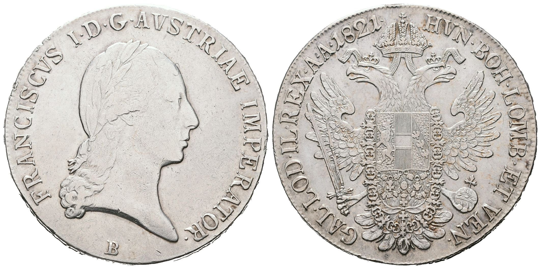 František II., Tolar 1821 B