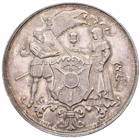 AR Medaile 1886 (Drentwett) - Jubilejní střelby k 400. výročí založení střel. spolku
