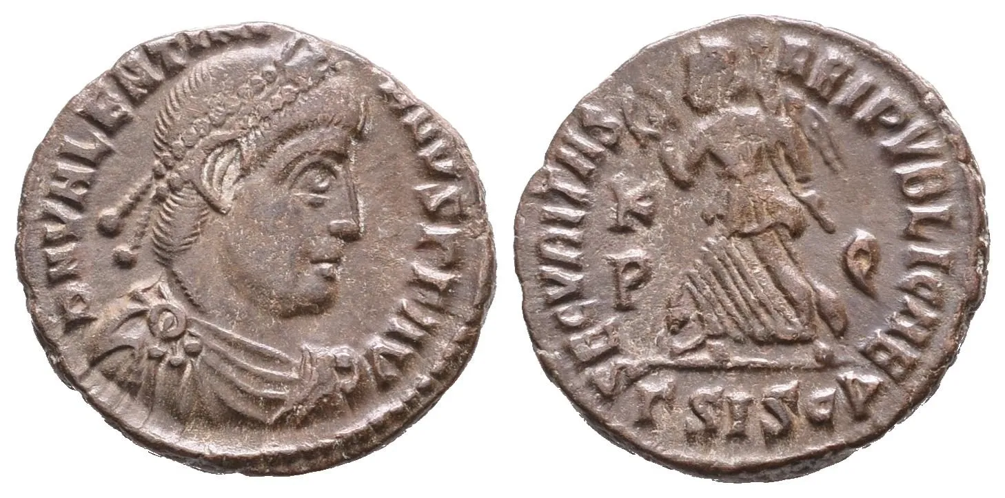 Valentinianus I., nummus, Siscia, RIC IX 15