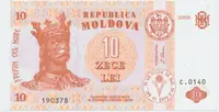 Moldávie, 10 Lei 2009, P.9f