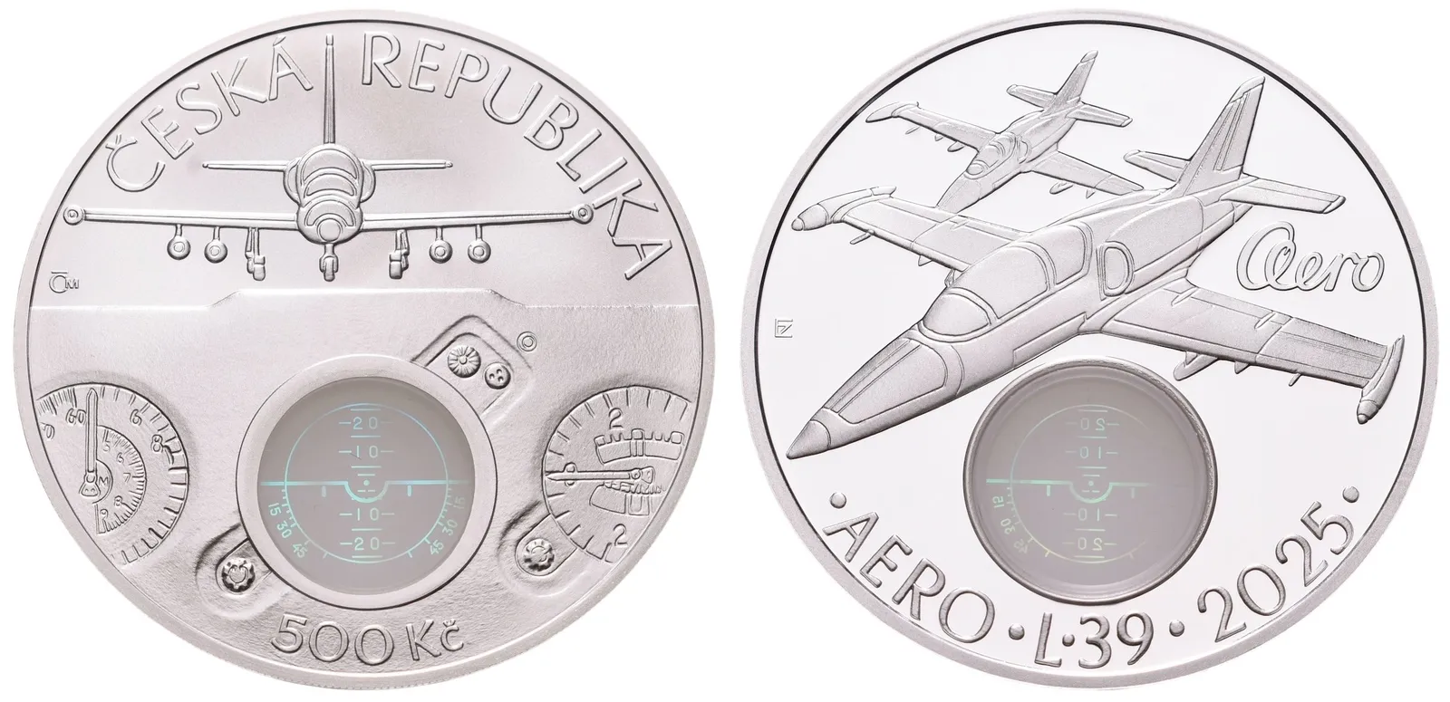 500 Kč 2025 - Letoun Aero L-39