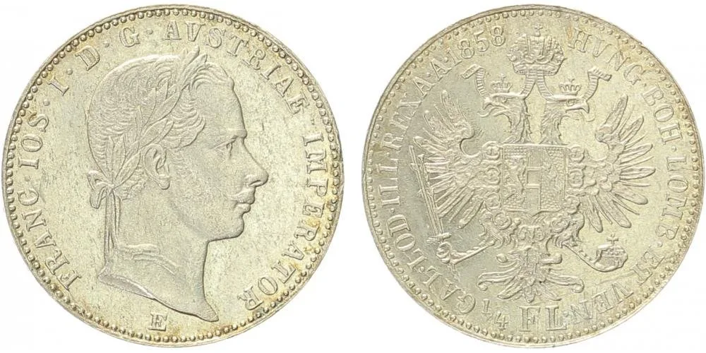 Rakouská a spolková měna, 1857 - 1892 — 1