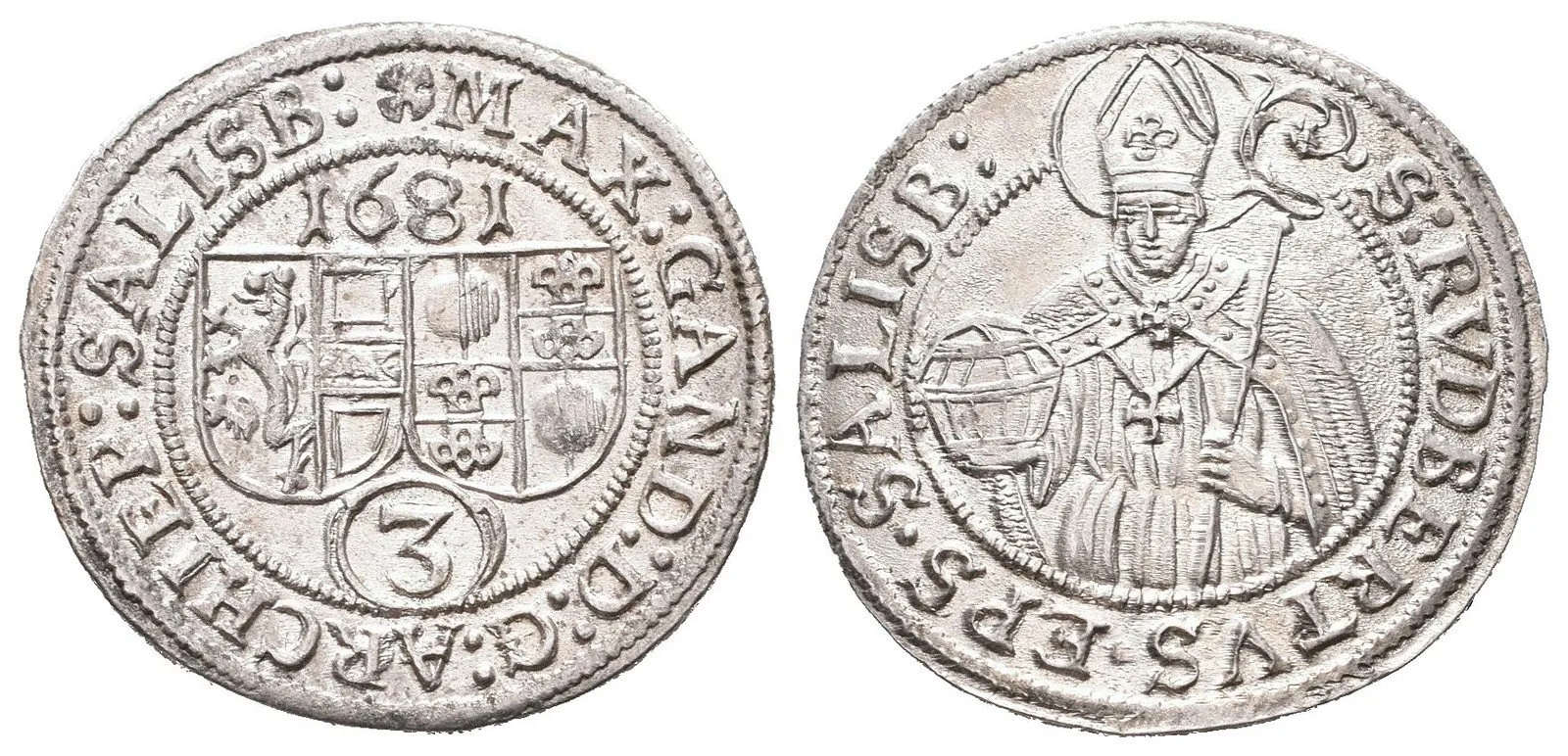 Salzburg - arcibiskupství, Max Gandolph, 1668 - 1687 — 1