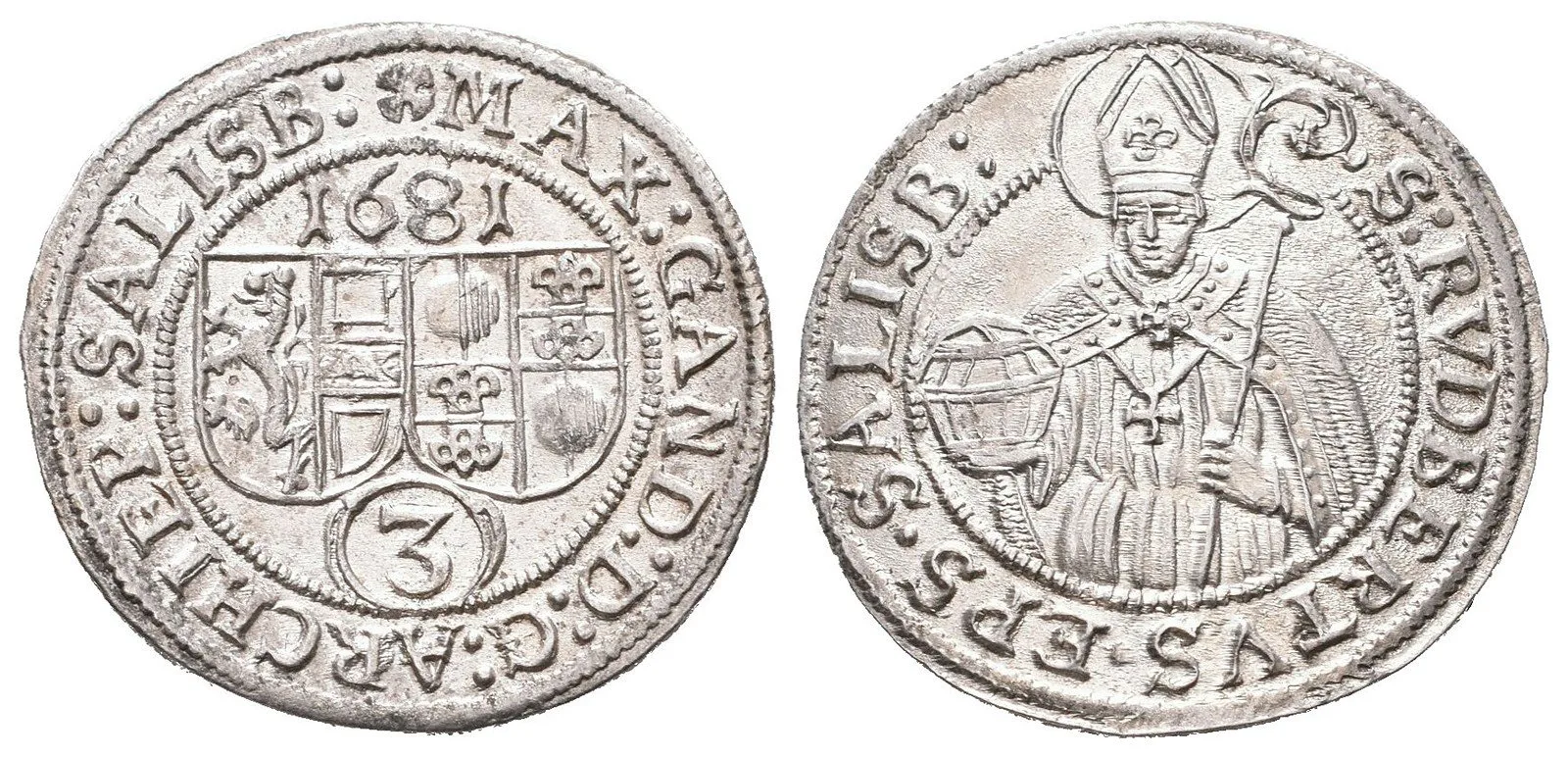 Salzburg - arcibiskupství, Max Gandolph, 1668 - 1687 — 1