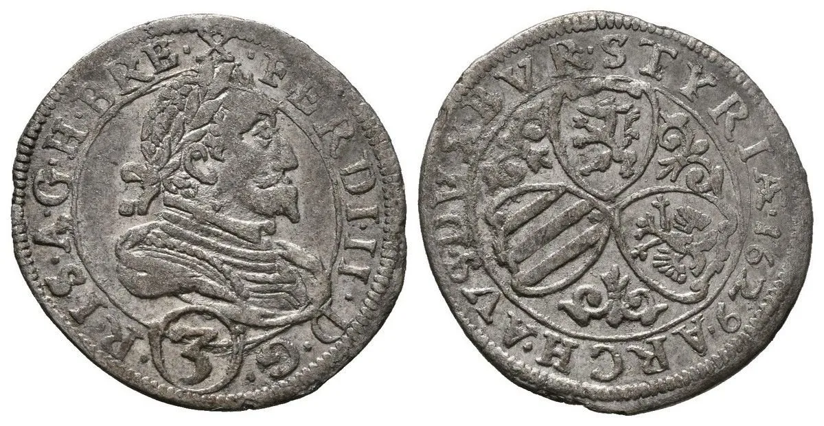 Ferdinand II., 1619 - 1637 (Mince dobrého zrna) — 1