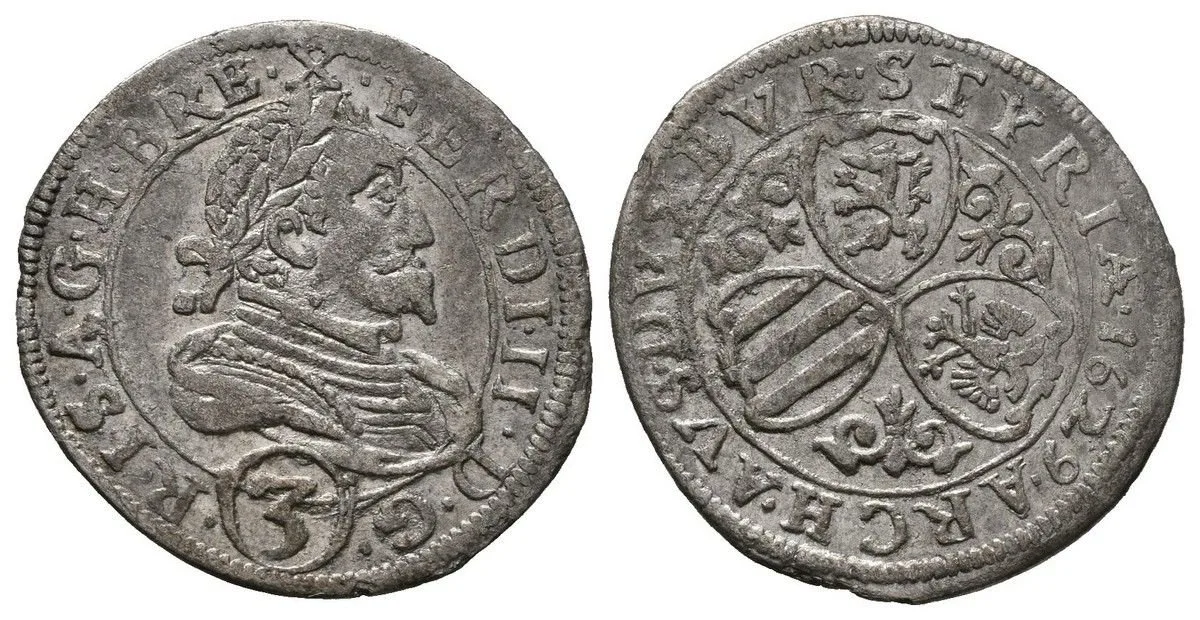 Ferdinand II., 1619 - 1637 (Mince dobrého zrna) — 1