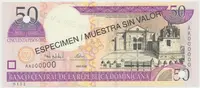 Dominikánská republika, 50 Pesos Oro 2000, P.161s