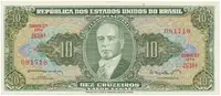 Brazílie, 10 Cruzeiros (1962), P.177