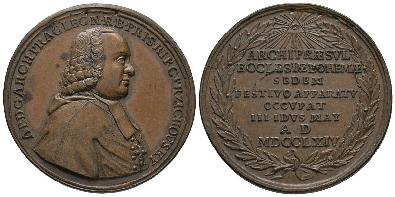 Praha - arcibiskupství, Anton Petr Příchovský, 1763 - 1793 — 1