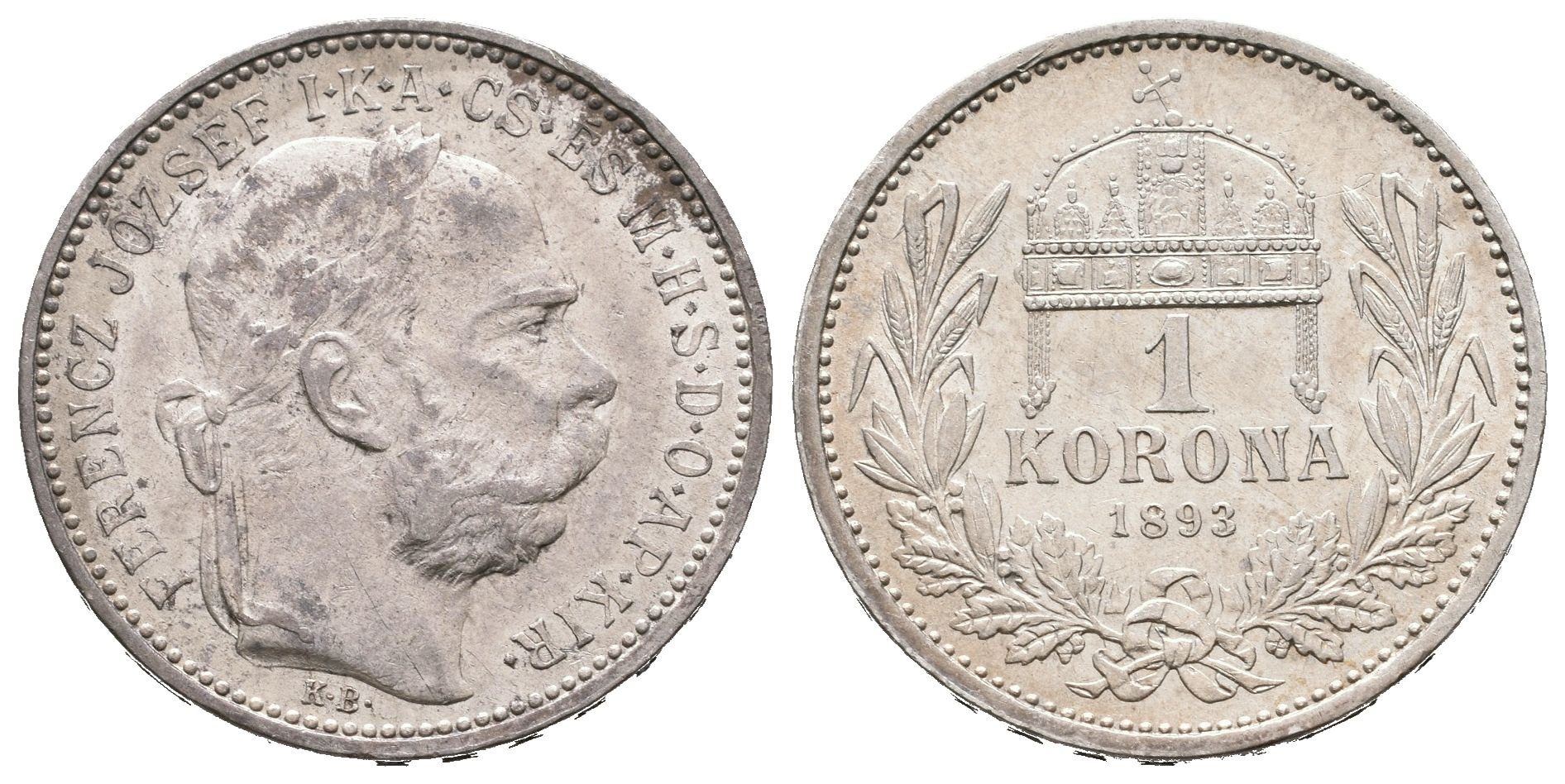 1 Koruna 1893 KB