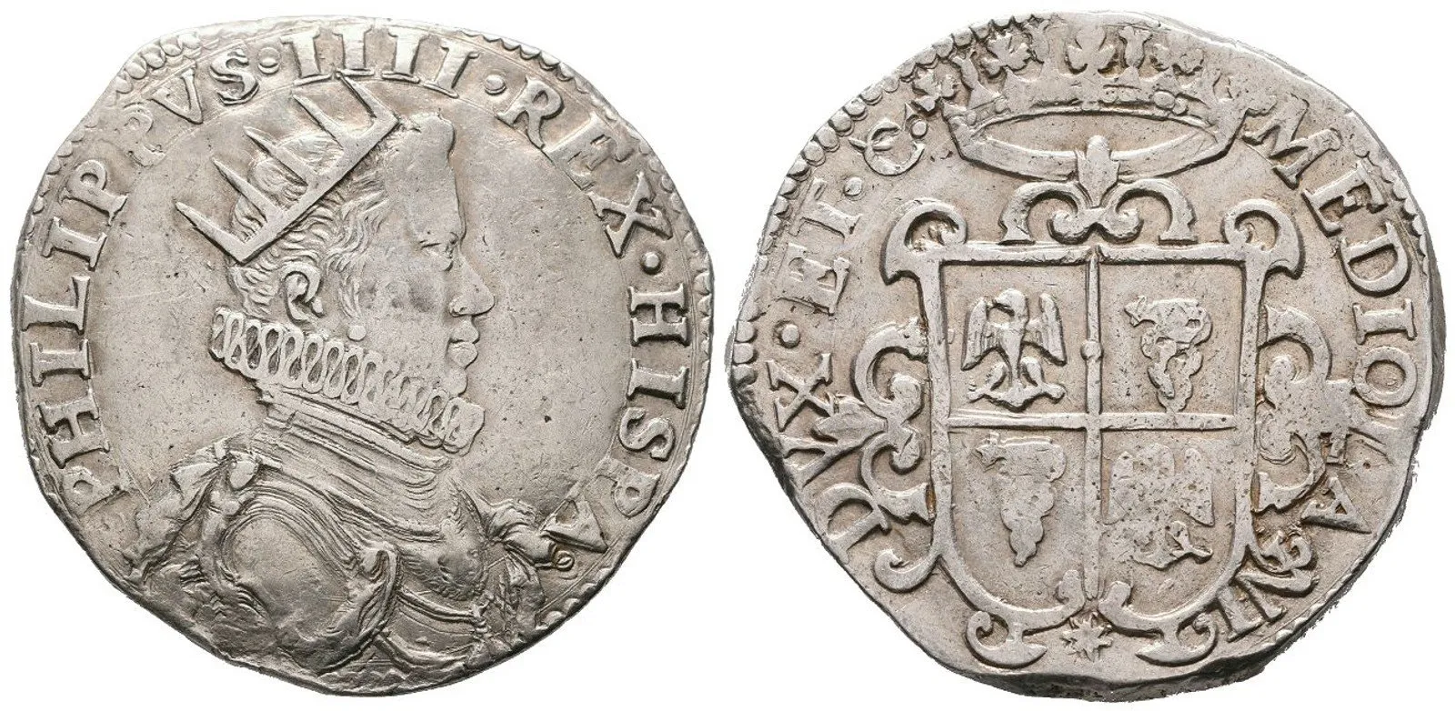 Itálie - Milano, Philip IV., 1621 - 1665 — 1