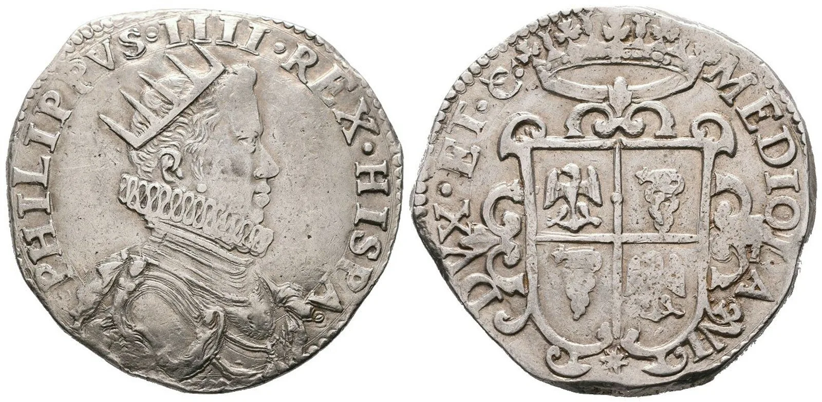 Itálie - Milano, Philip IV., 1621 - 1665 — 1