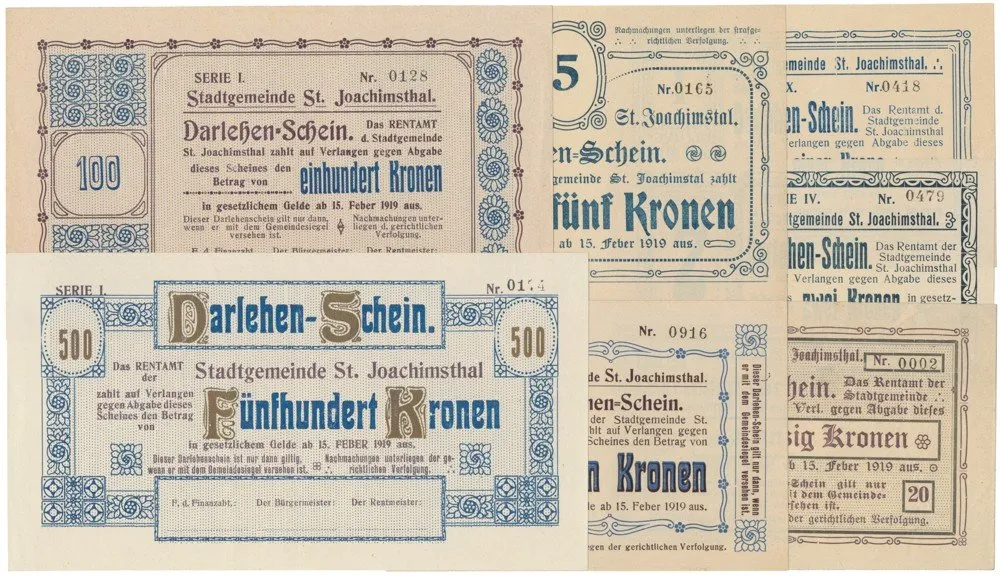 Nouzovky české od roku 1914 — 1