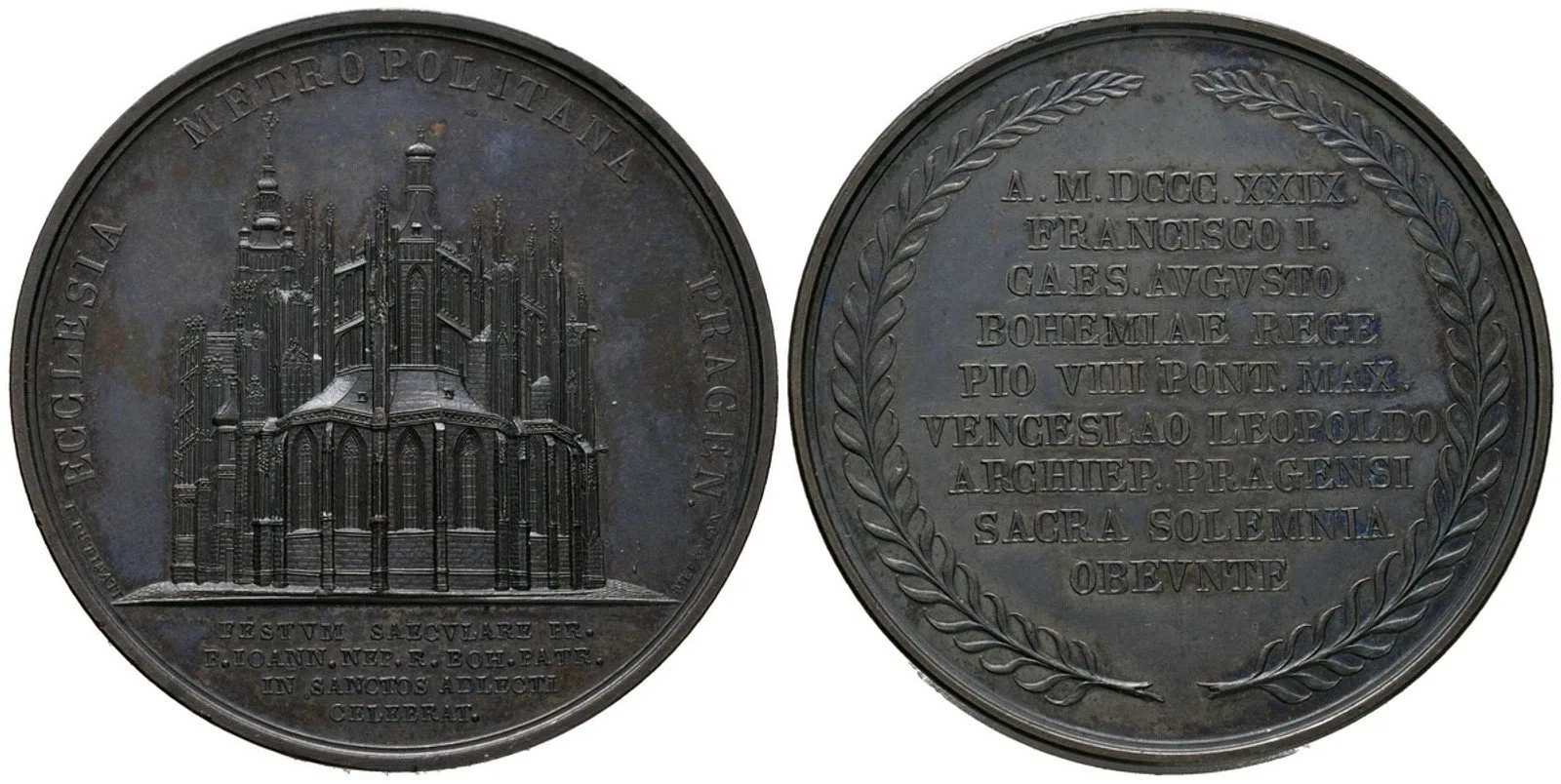 Praha - arcibiskupství, Václav Leopold Chlumčanský, 1814 - 1830 — 1