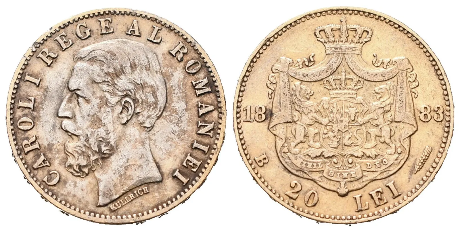 Rumunsko, 20 Lei 1883