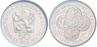 50 Kčs 1978 - Mincovna Kremnica, PROOF