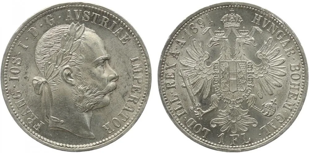 Rakouská a spolková měna, 1857 - 1892 — 1