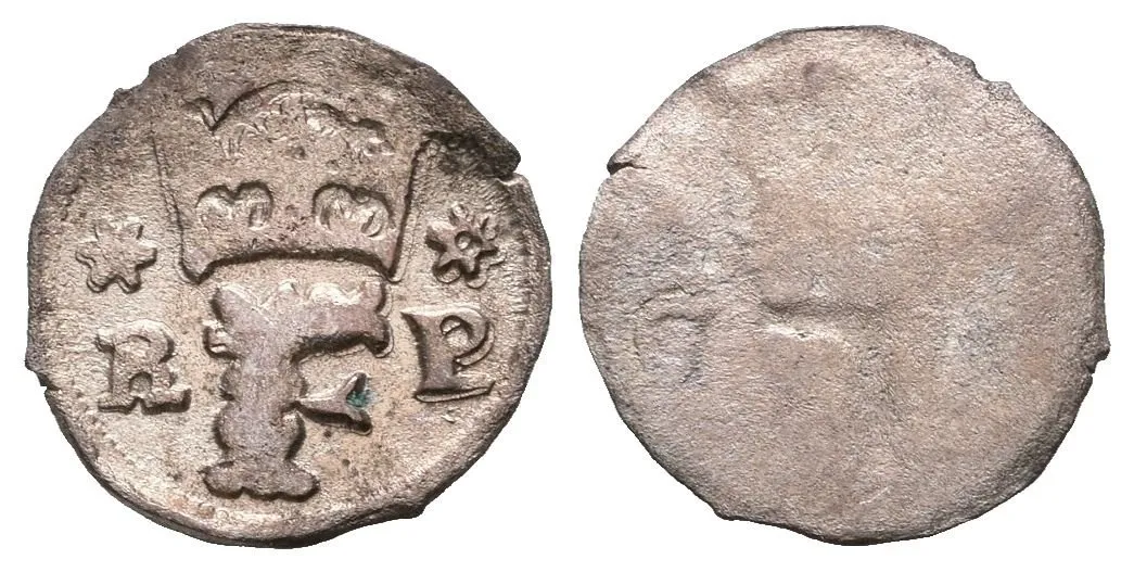 Malý peníz b.l., Kutná Hora, Cn.4, Hal.83 var., patina, starý pod. lístek — 1