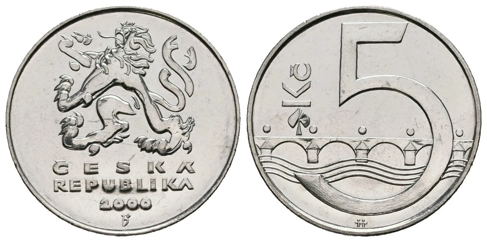 5 Koruna 2000