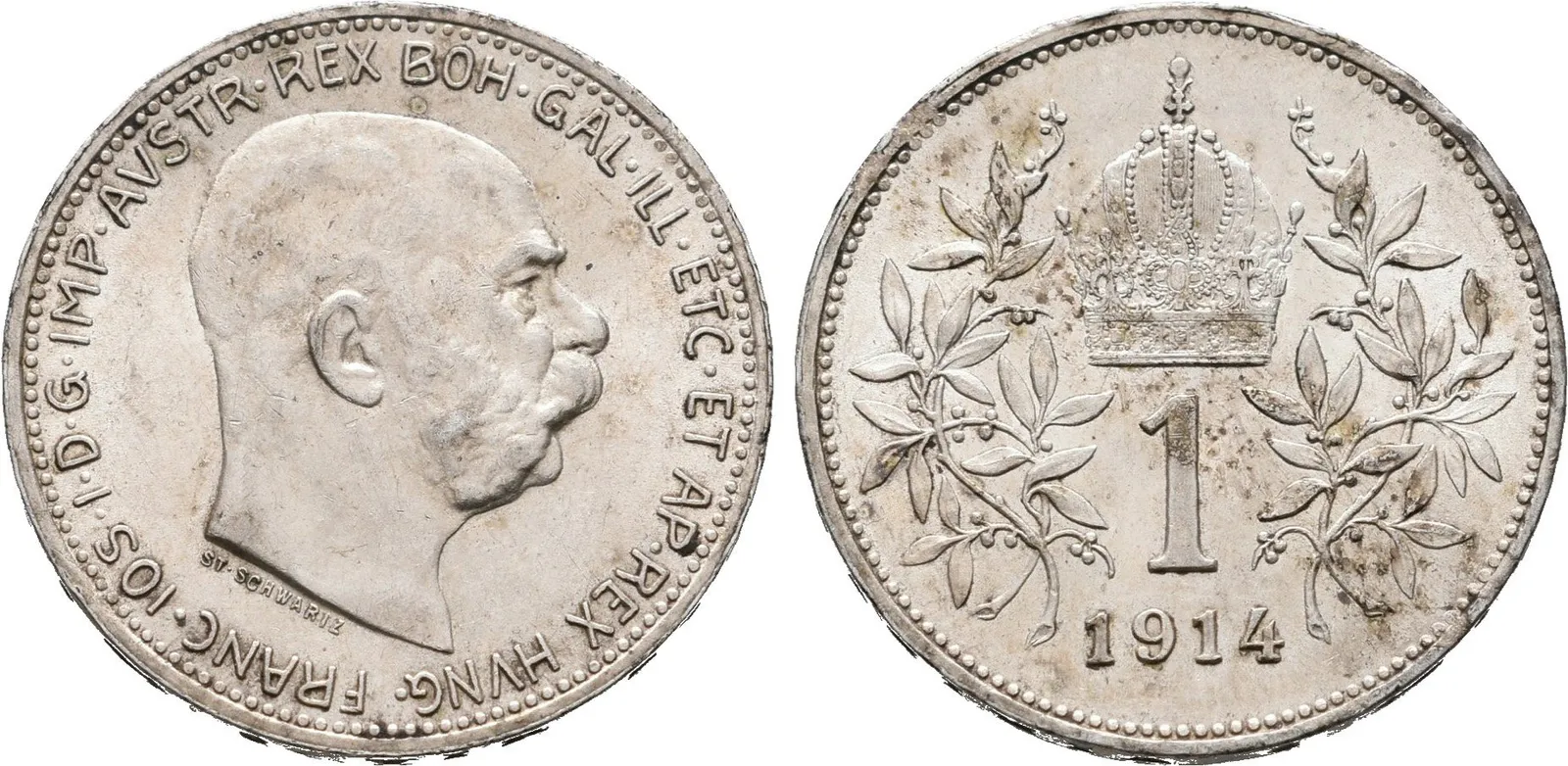 1 Koruna 1914