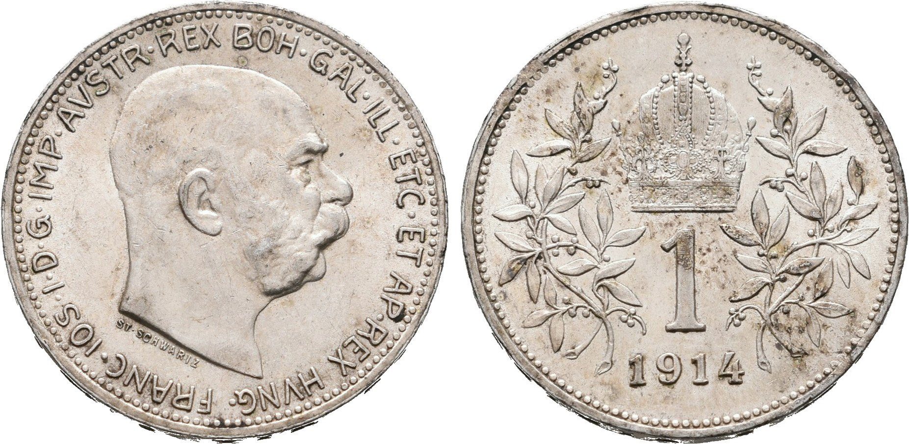 1 Koruna 1914