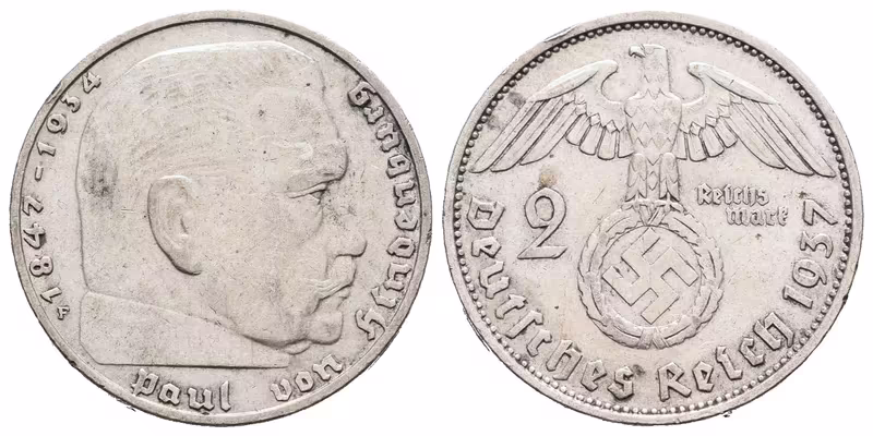 III. říše, 2 Marka 1937 F