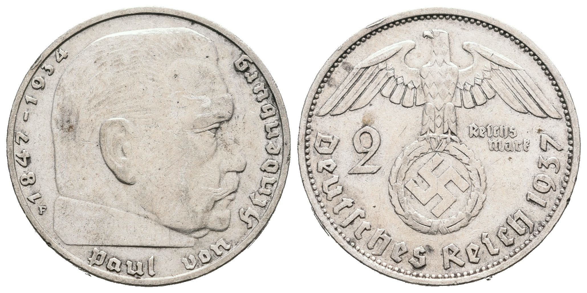 III. říše, 2 Marka 1937 F