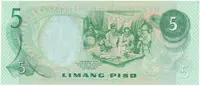 Filipíny, 5 Piso (1978), P.160b - fotografie 2