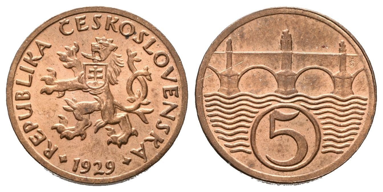 5 Haléř 1929