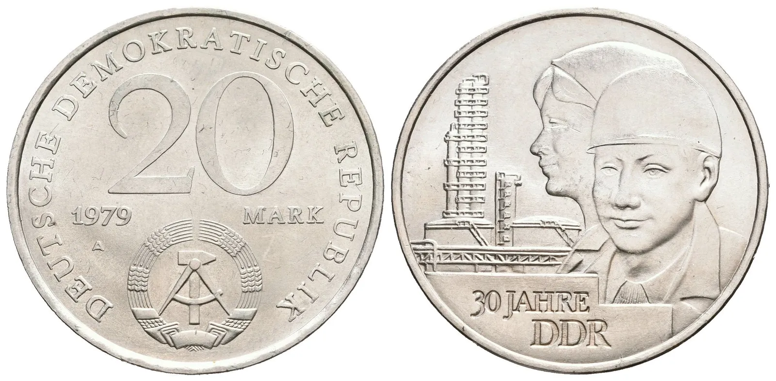 DDR, 20 Marka 1979 - Výročí