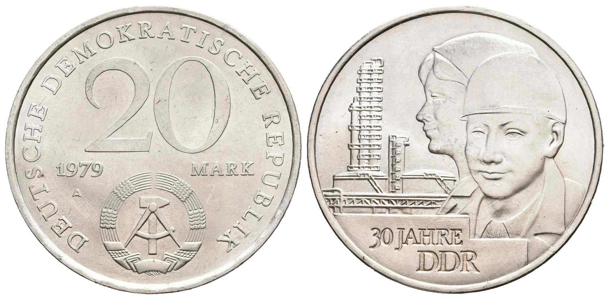 DDR, 20 Marka 1979 - Výročí